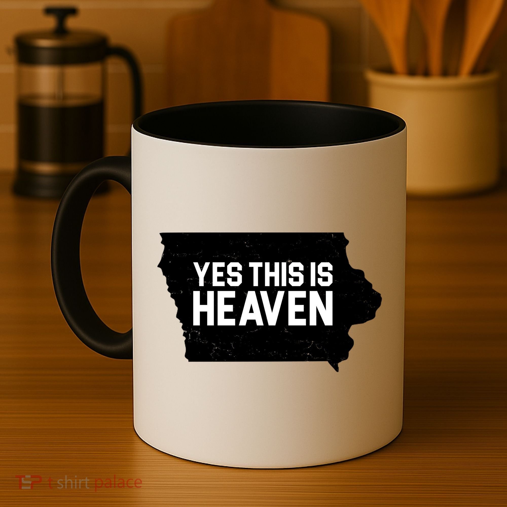 Yes This Is Heaven Iowa State Coffee Mug