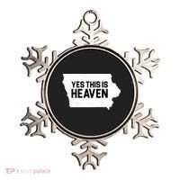 Yes This Is Heaven Iowa State Ornament thumb 0