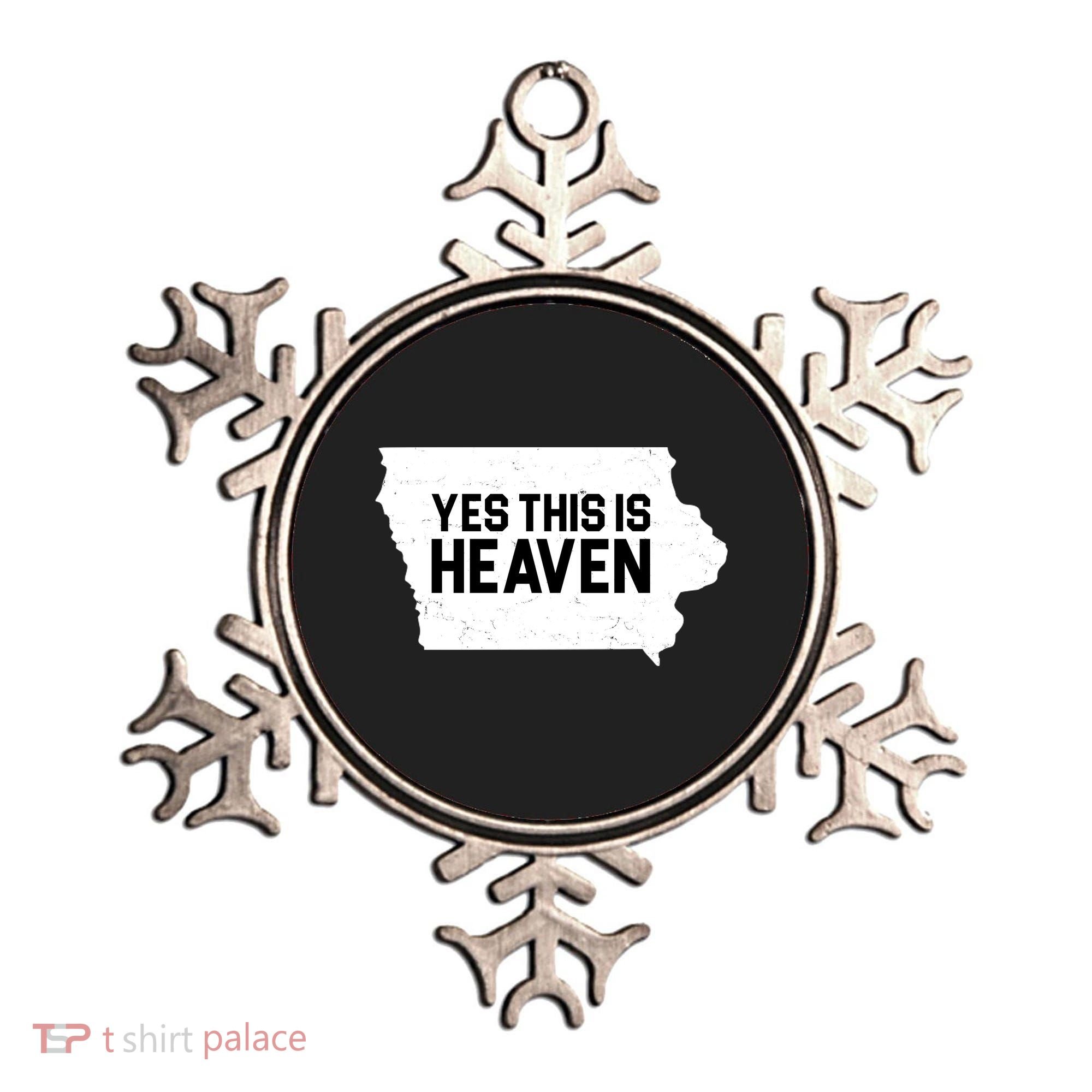Yes This Is Heaven Iowa State Ornament