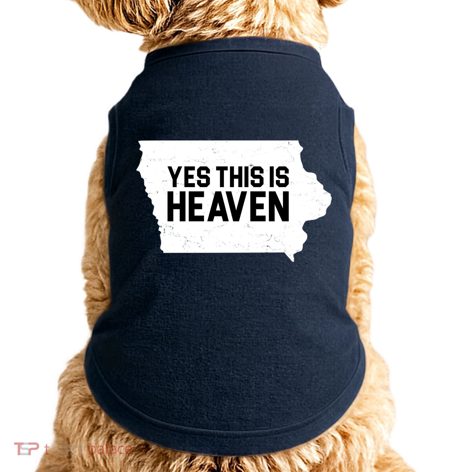 Yes This Is Heaven Iowa State Doggie Tank