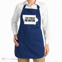 Yes This Is Heaven Iowa State Apron thumb 2