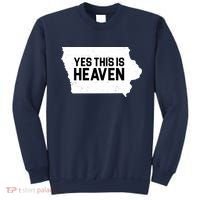 Yes This Is Heaven Iowa State Sweatshirt thumb 0