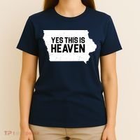 Yes This Is Heaven Iowa State T-Shirt thumb 4