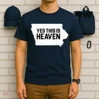 Yes This Is Heaven Iowa State T-Shirt thumb 6