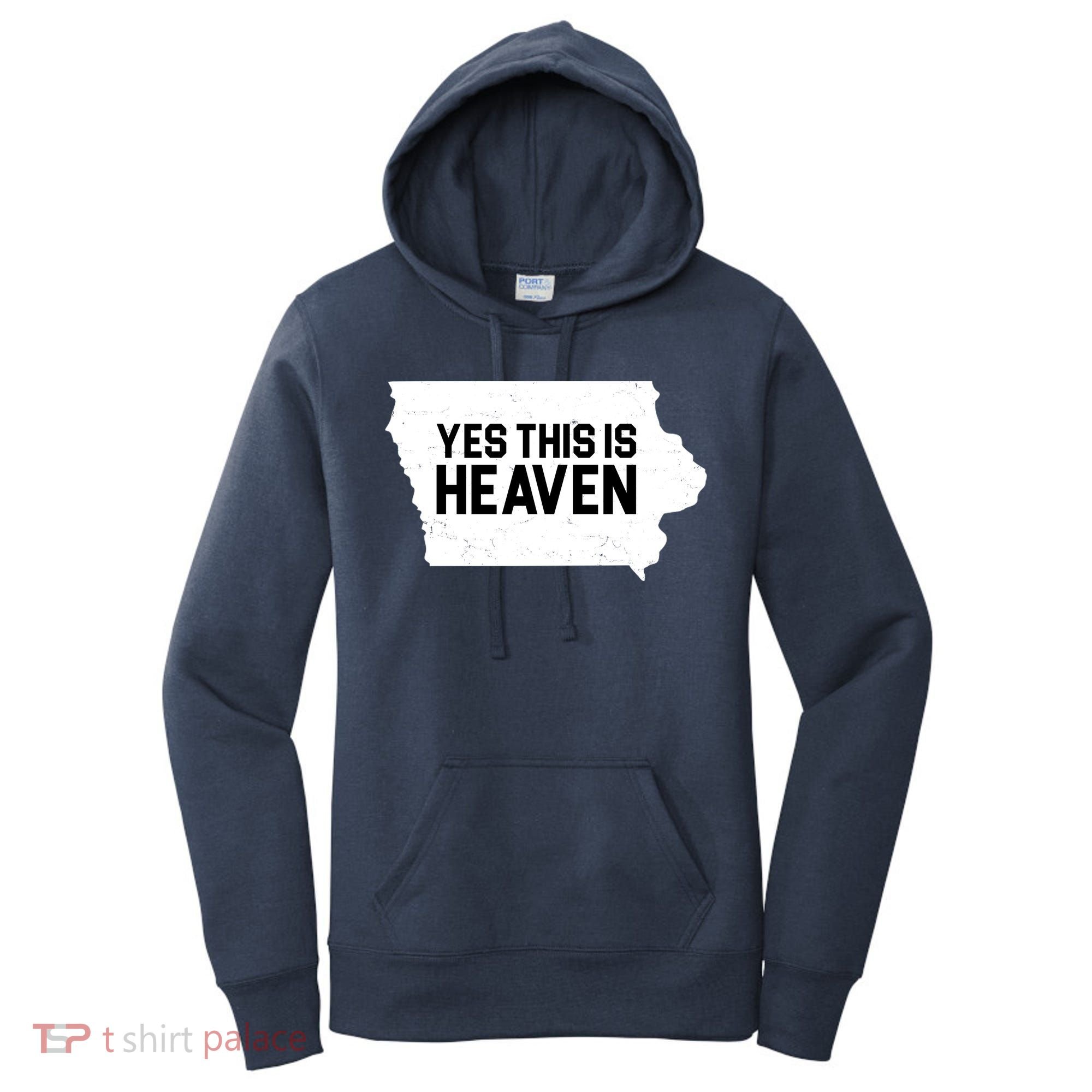 Yes This Is Heaven Iowa State Women's Hoodie