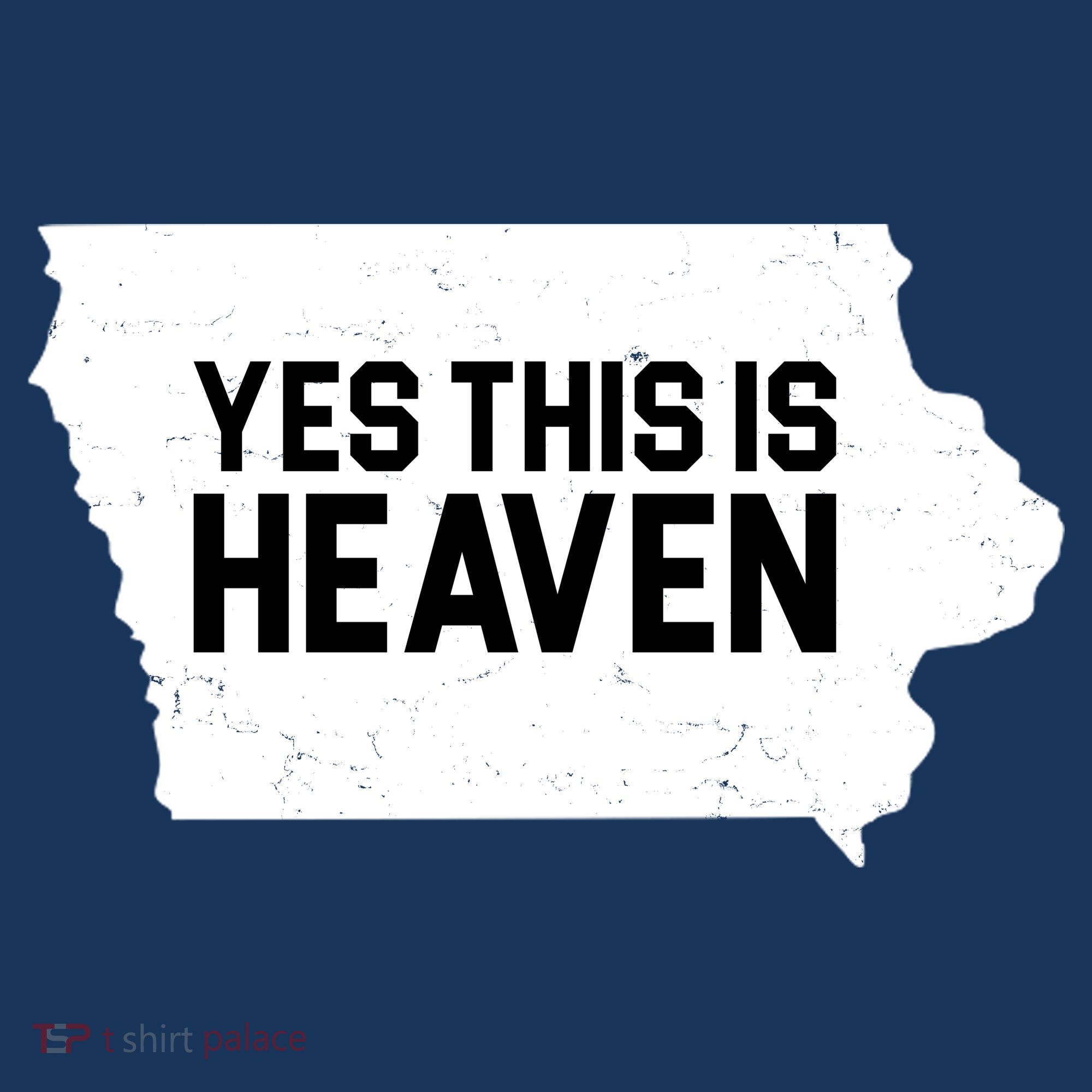 Yes This Is Heaven Iowa State Mousepad