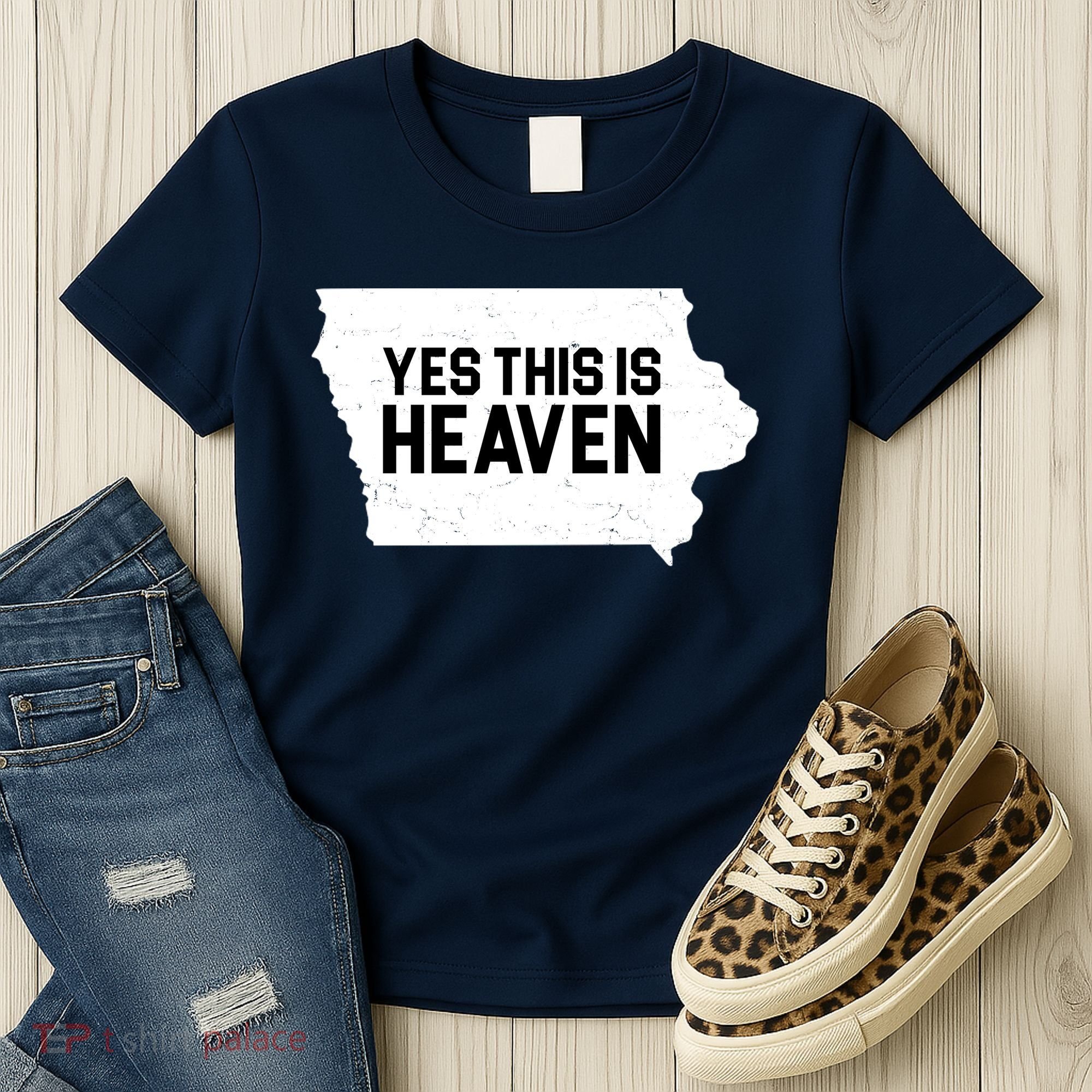 Yes This Is Heaven Iowa State Women's T-Shirt