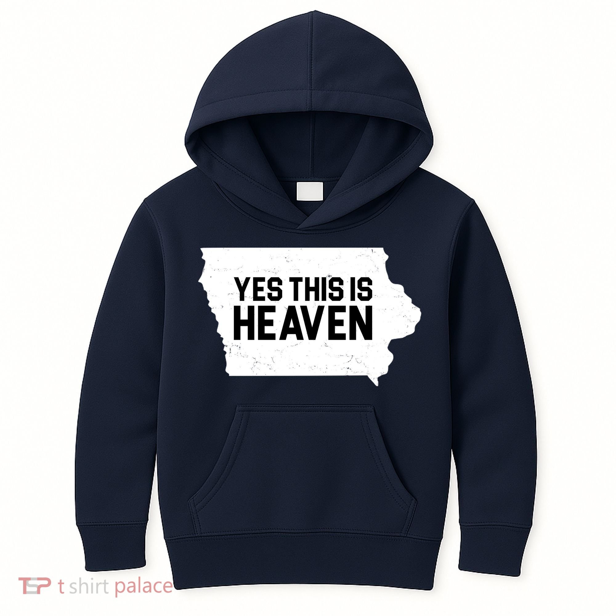 Yes This Is Heaven Iowa State Kids Hoodie