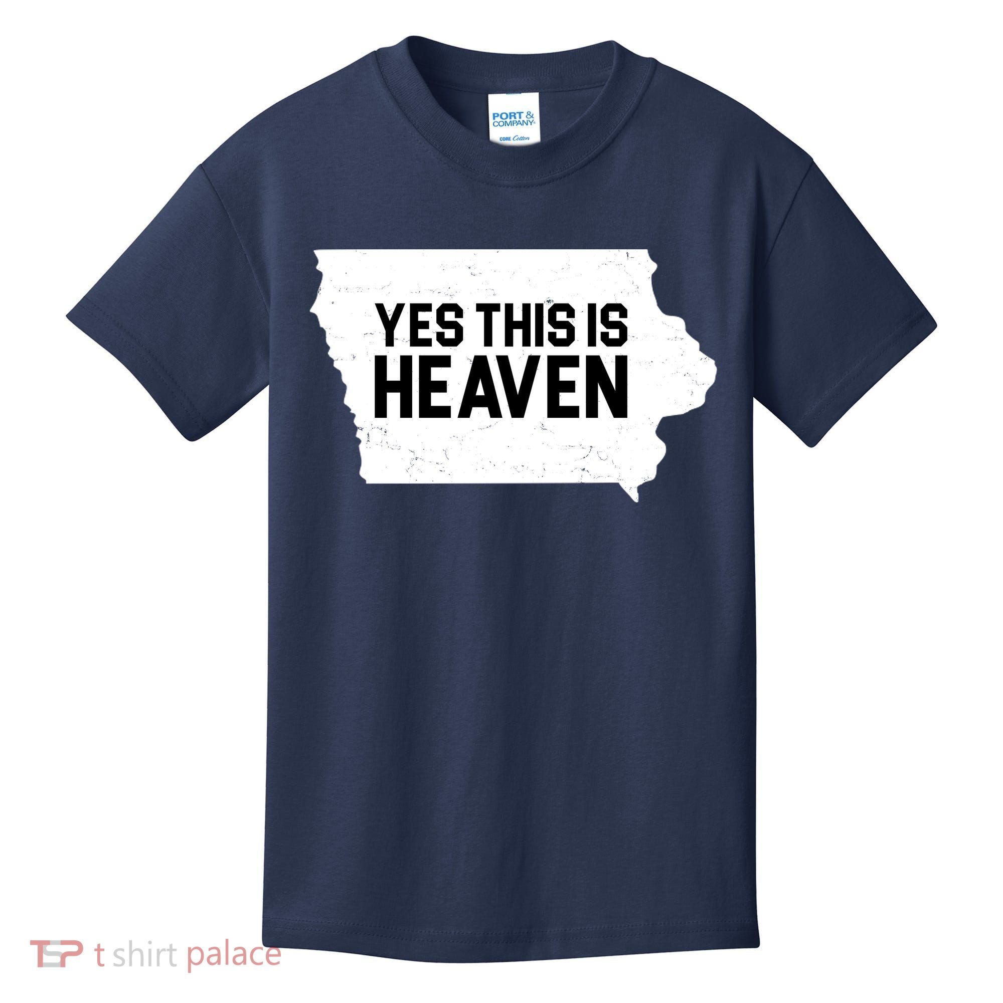 Yes This Is Heaven Iowa State Kids T-Shirt