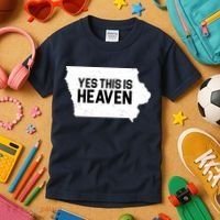Yes This Is Heaven Iowa State Kids T-Shirt thumb 3