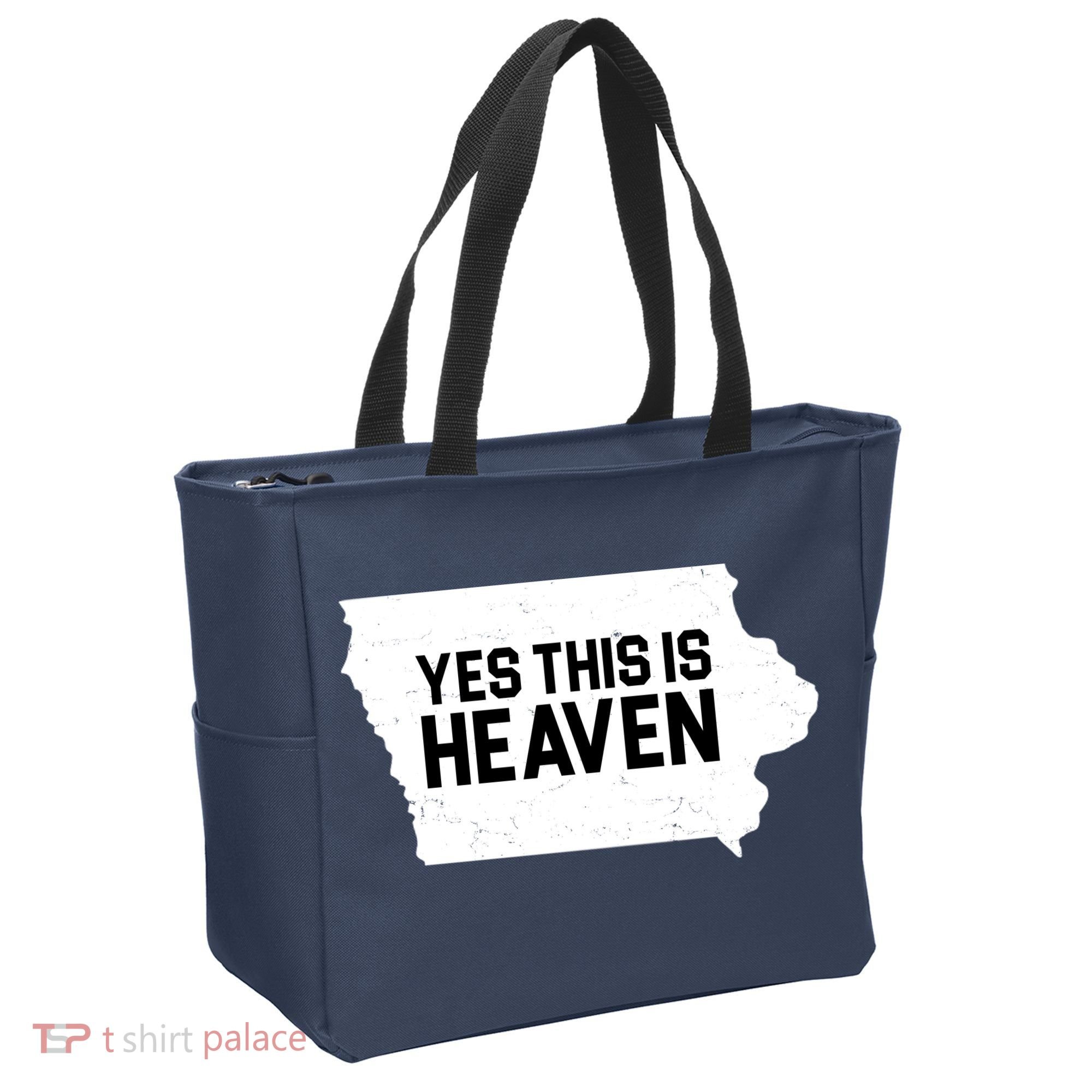 Yes This Is Heaven Iowa State Tote Bag
