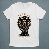 Yeshua The King Is Coming Jesus Christ Christian Verse Bible T-Shirt thumb 5