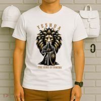 Yeshua The King Is Coming Jesus Christ Christian Verse Bible T-Shirt thumb 6