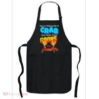 YouRe Telling Me A Crab Ran With These Goons Apron thumb 0