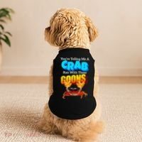 YouRe Telling Me A Crab Ran With These Goons Funny Crab Doggie Tank thumb 2