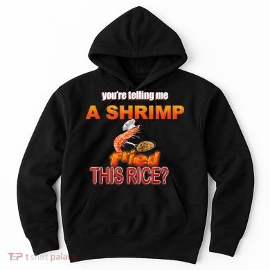 You’Re Telling Me A Shrimp Fried This Rice? Funny Dank Meme Hoodie