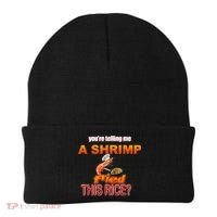 You’Re Telling Me A Shrimp Fried This Rice? Funny Dank Meme Beanie thumb 0