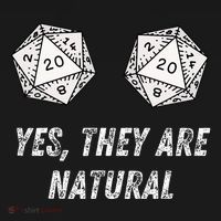Yes TheyRe Natural D20 20 Dice Funny Rpg Board Gamer Humor Women's Hoodie thumb 2