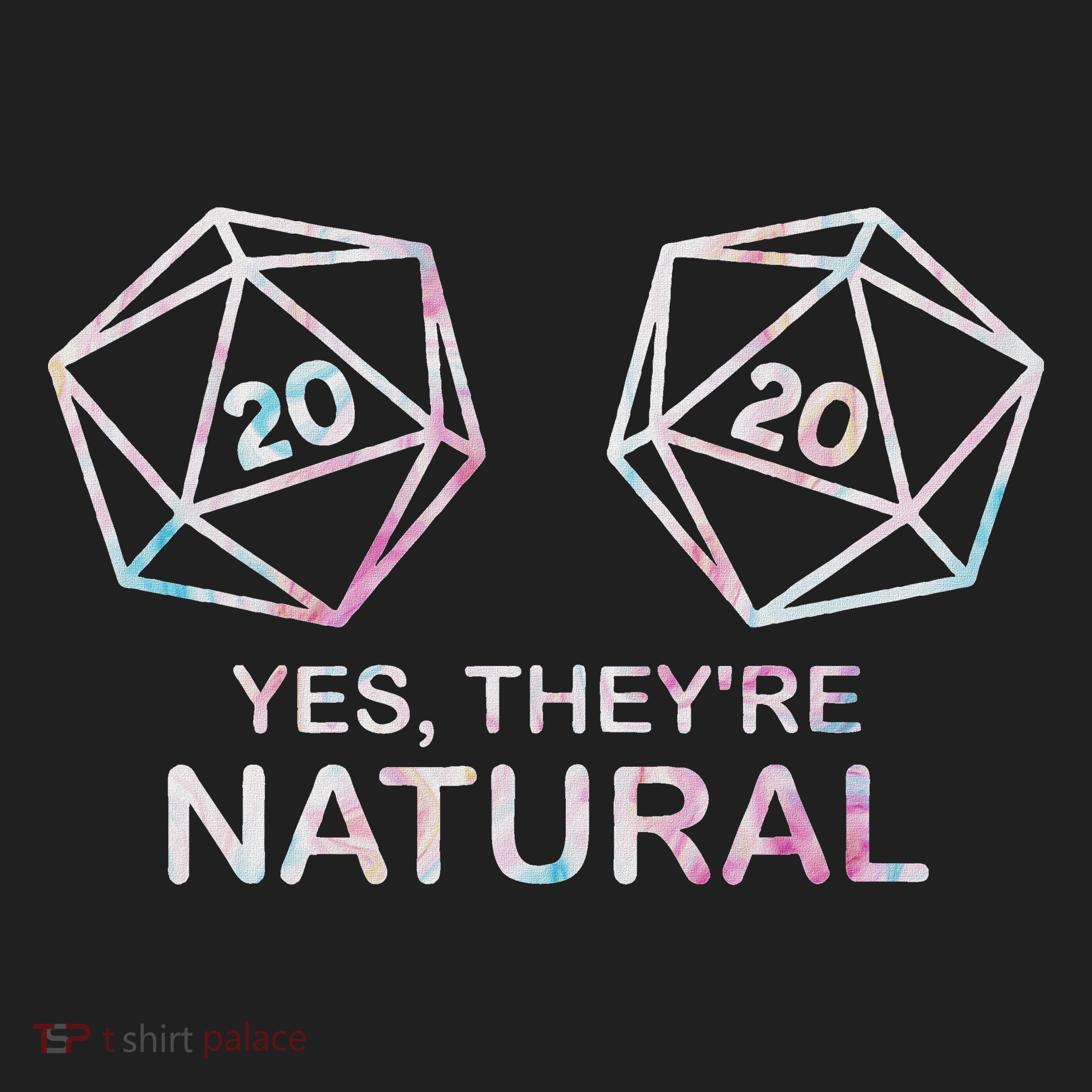 Yes, They're Natural 20 D20 Dice Funny Rpg Gamer Hat