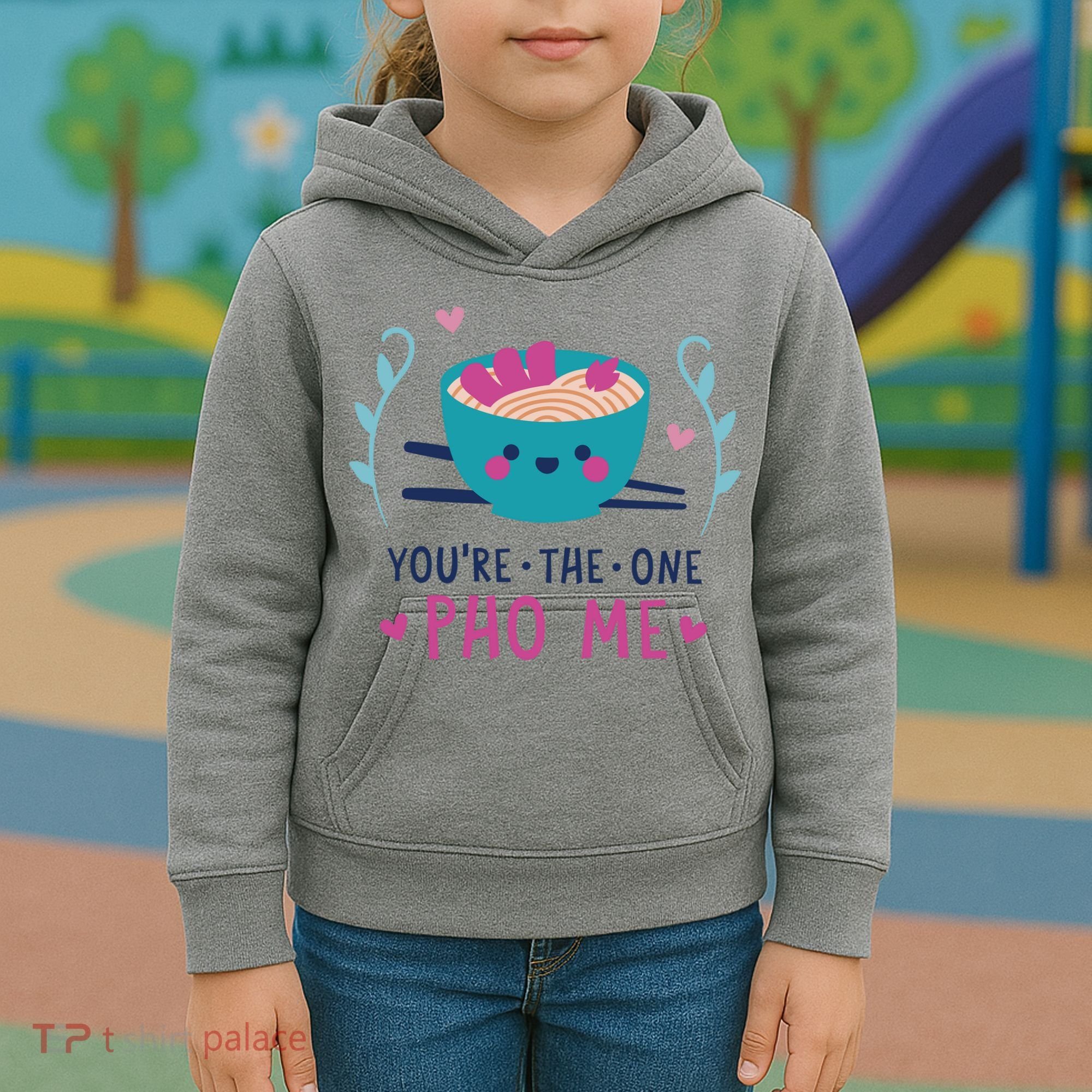 You're The One Pho Me Kids Hoodie