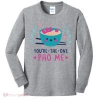 You're The One Pho Me Kids Long Sleeve Shirt thumb 0