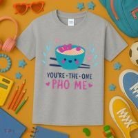 You're The One Pho Me Kids T-Shirt thumb 3