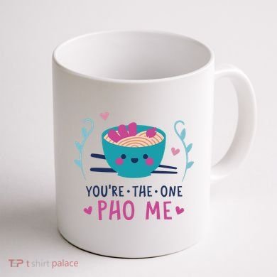 You're The One Pho Me Coffee Mug back