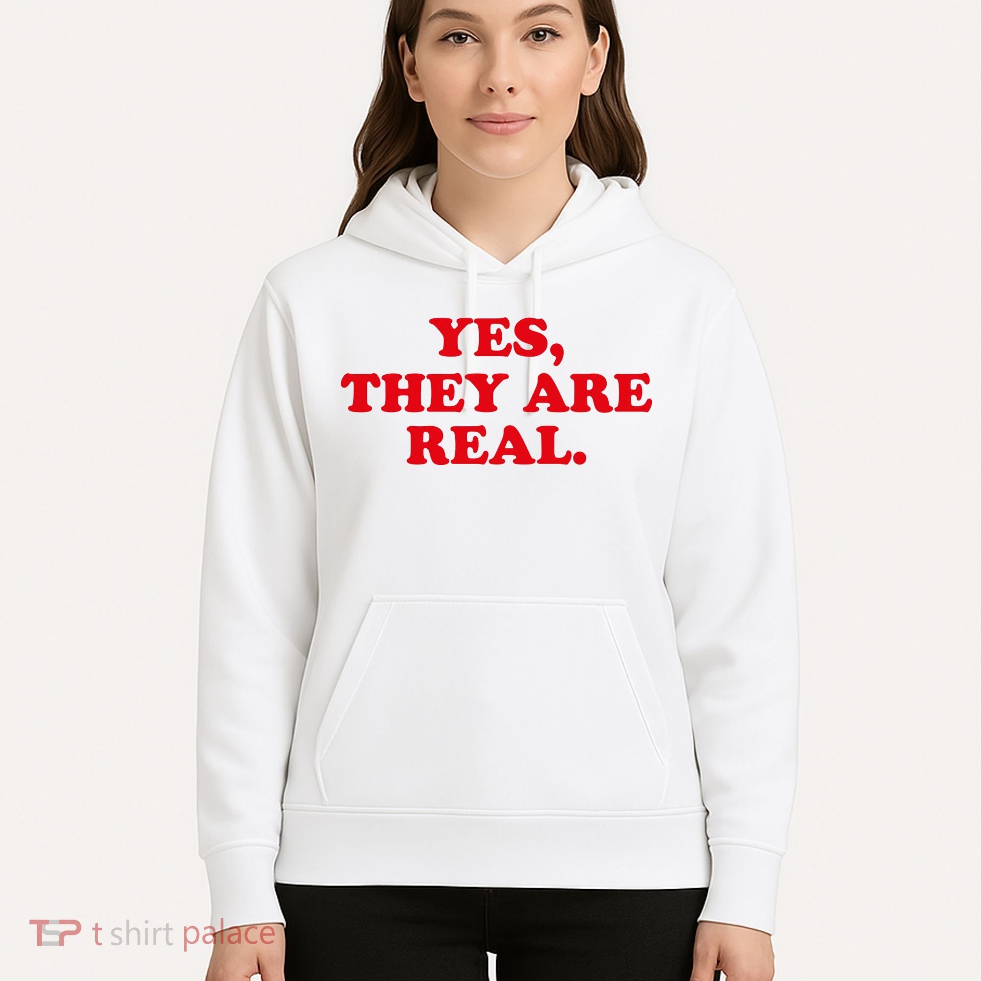 Yes They're Real Funny Saying Hoodie