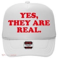 Yes They're Real Funny Saying Hat thumb 0