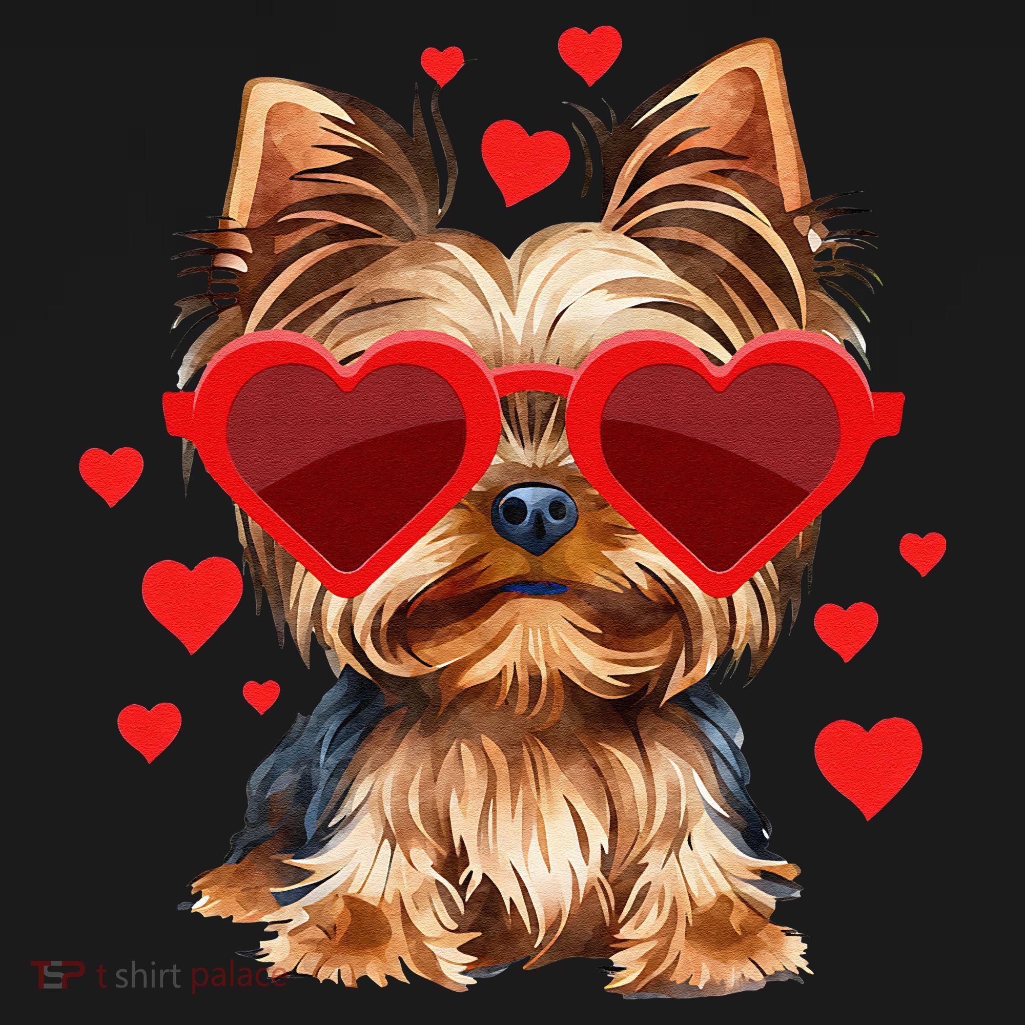 Yorkshire Terrier Valentines Day Yorkie Lover Ornament