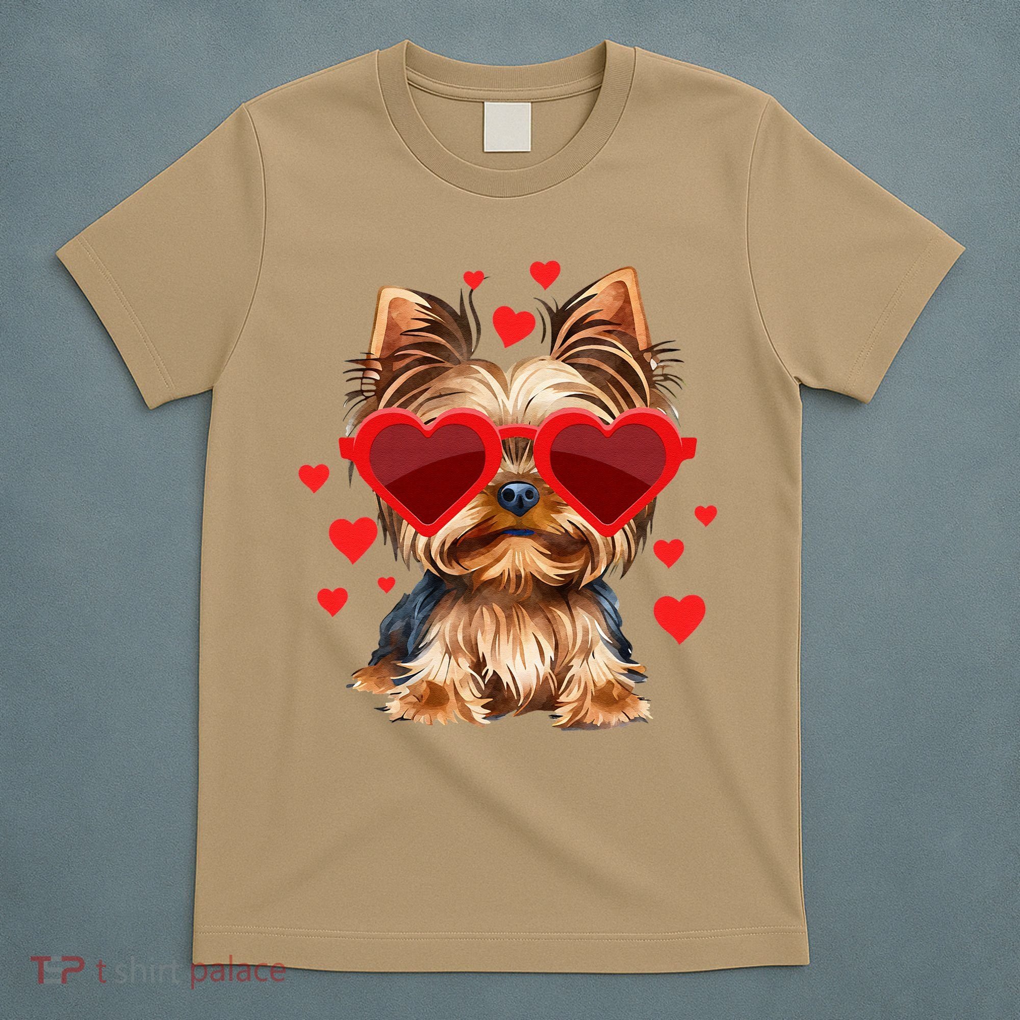 Yorkshire Terrier Valentines Day Yorkie Lover T-Shirt