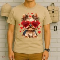 Yorkshire Terrier Valentines Day Yorkie Lover T-Shirt thumb 6