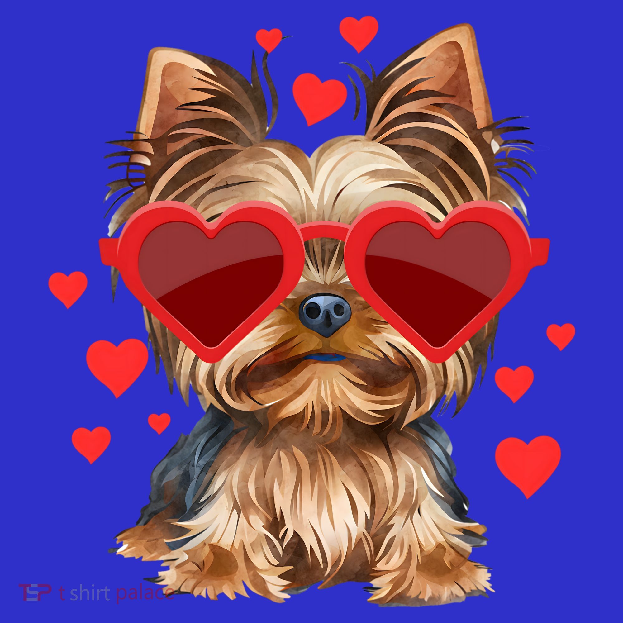 Yorkshire Terrier Valentines Day Yorkie Lover Gift T-Shirt