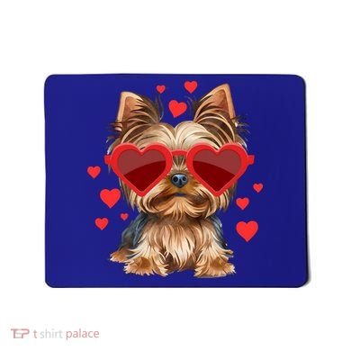 Yorkshire Terrier Valentines Day Yorkie Lover Gift Mousepad