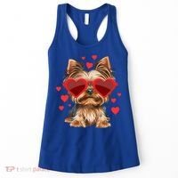 Yorkshire Terrier Valentines Day Yorkie Lover Gift Women's Tank Top thumb 0