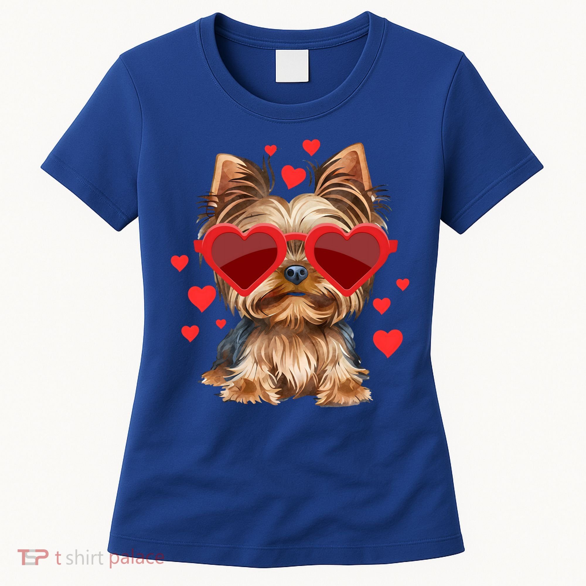 Yorkshire Terrier Valentines Day Yorkie Lover Gift Women's T-Shirt