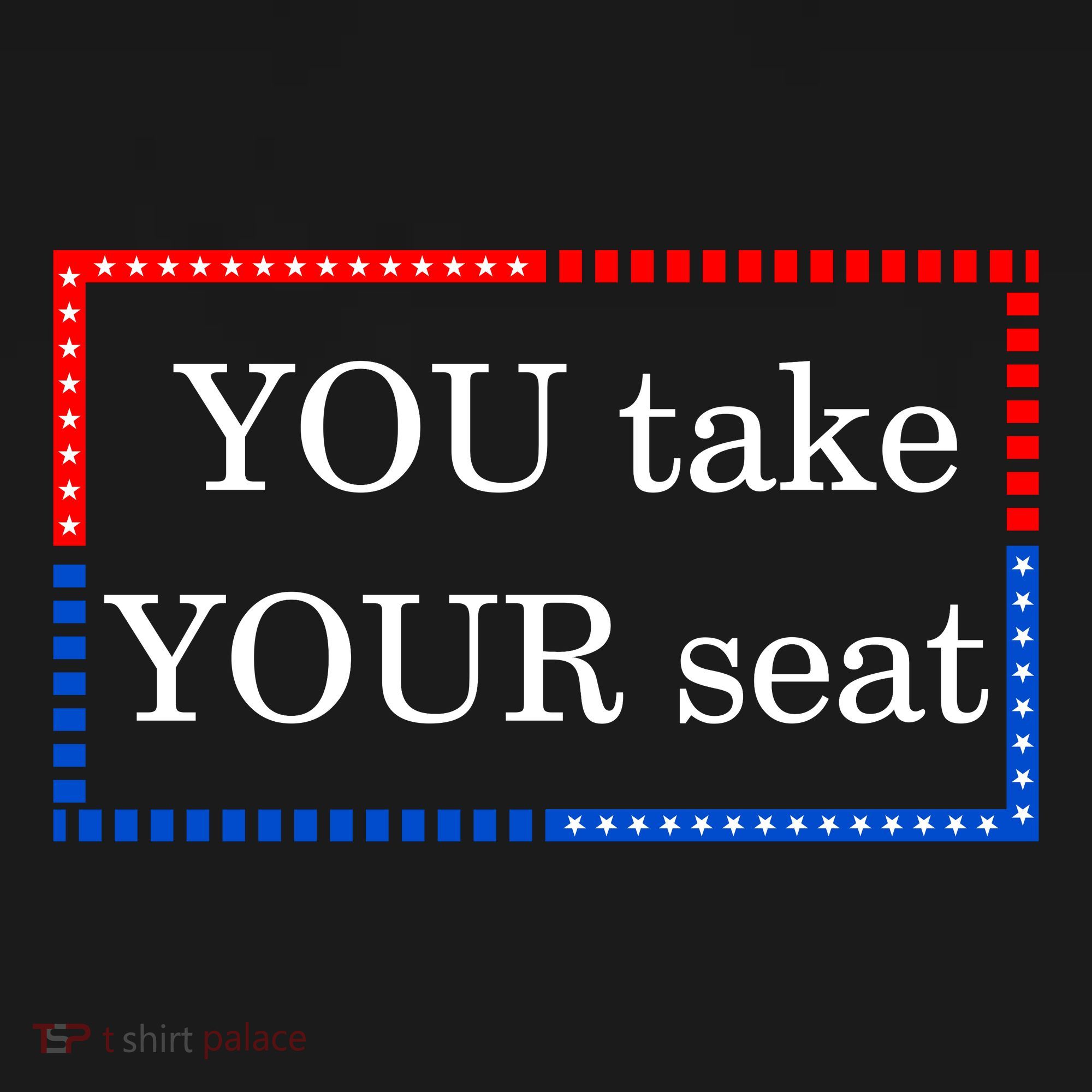 You Take Your Seat Anti Biden's Cue Cards Ornament