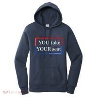 You Take Your Seat Anti Biden's Cue Cards Women's Hoodie thumb 0