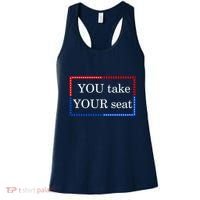 You Take Your Seat Anti Biden's Cue Cards Women's Tank Top thumb 0