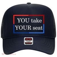 You Take Your Seat Anti Biden's Cue Cards Hat thumb 0