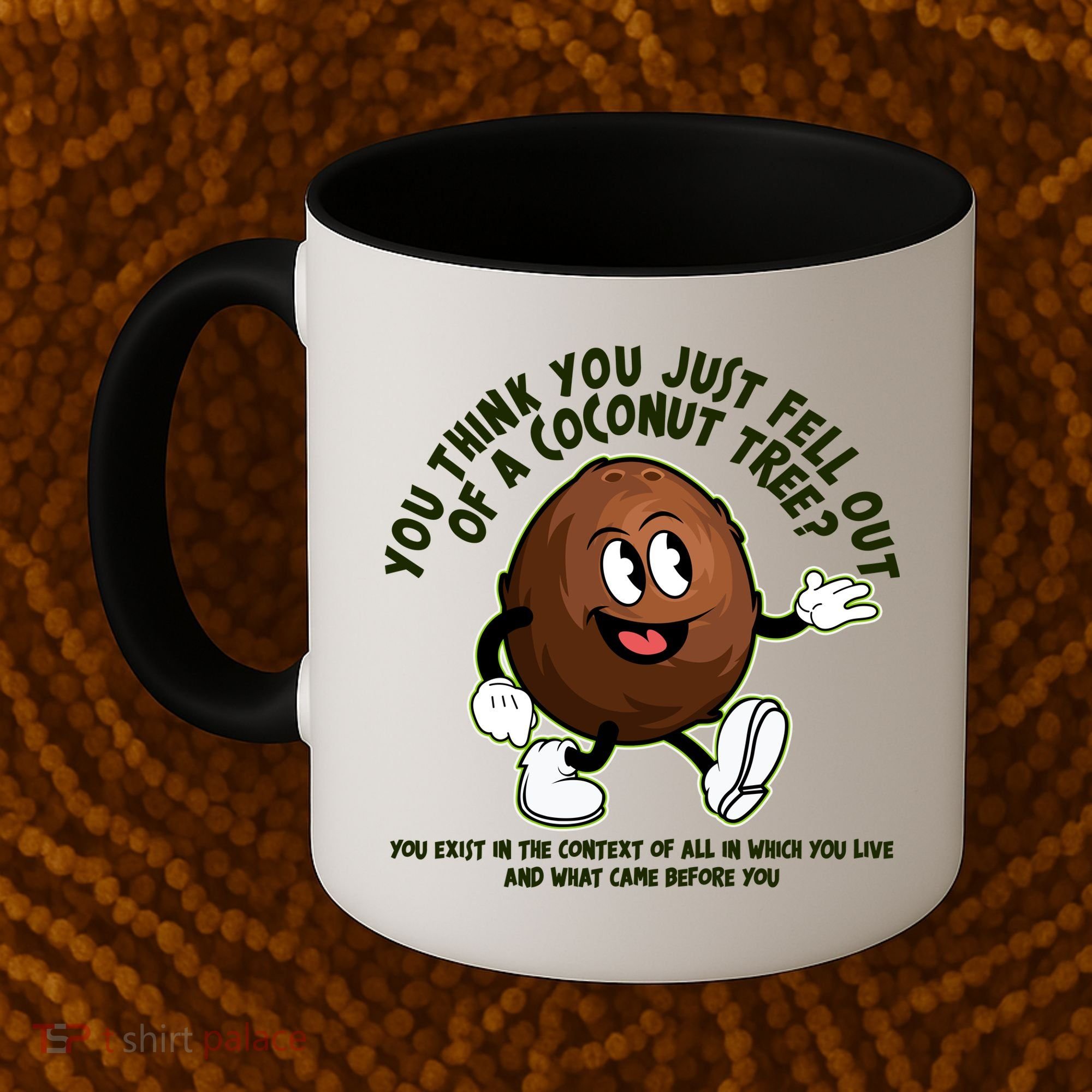You Think You Just Fell Out Of A Coconut Tree Kalama Harris 2024 Meme Coffee Mug