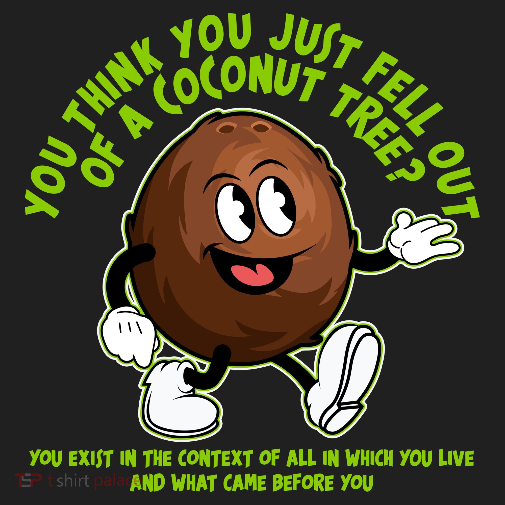 You Think You Just Fell Out Of A Coconut Tree Kalama Harris 2024 Meme Beanie