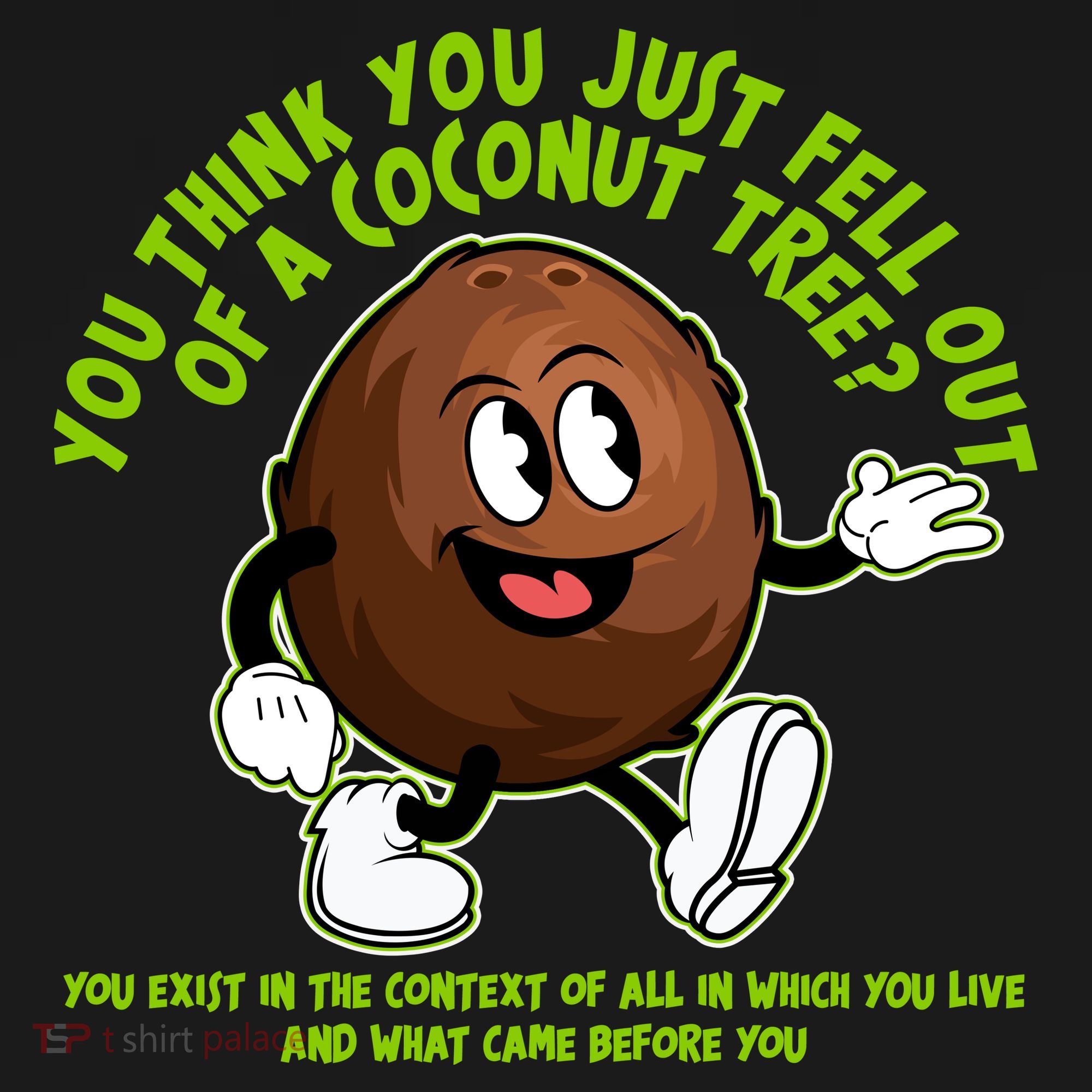 You Think You Just Fell Out Of A Coconut Tree Kalama Harris 2024 Meme Baby Bodysuit