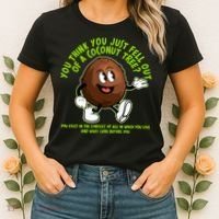 You Think You Just Fell Out Of A Coconut Tree Kalama Harris 2024 Meme Women's T-Shirt thumb 2
