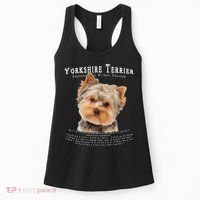 Yorkshire Terrier Yorkie Owner Lover Human Trainer Cute Dog Women's Tank Top thumb 0