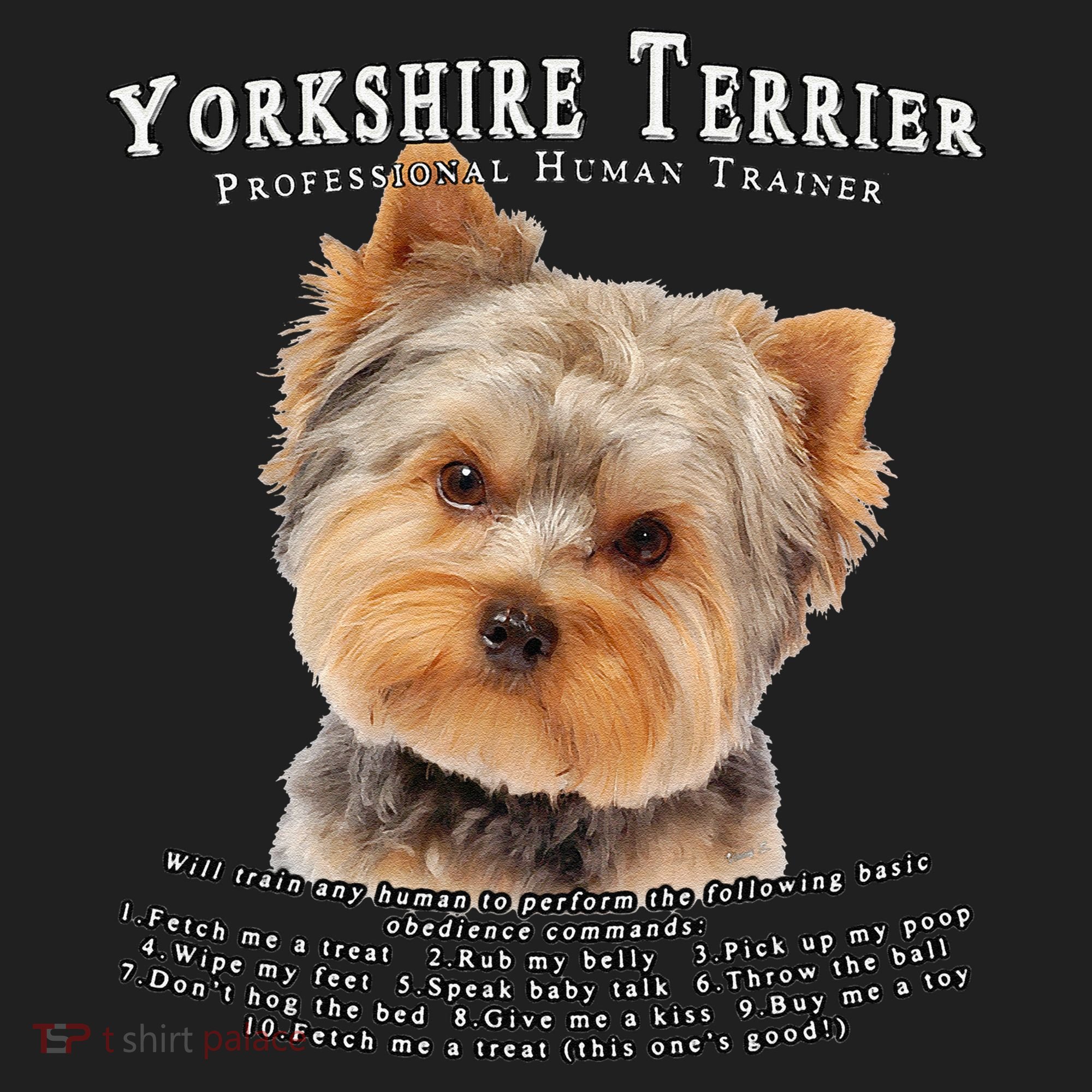 Yorkshire Terrier Yorkie Owner Lover Human Trainer Cute Dog Hat