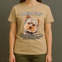 Yorkshire Terrier Yorkie Owner Lover Human Trainer Cute Dog T-Shirt thumb 4
