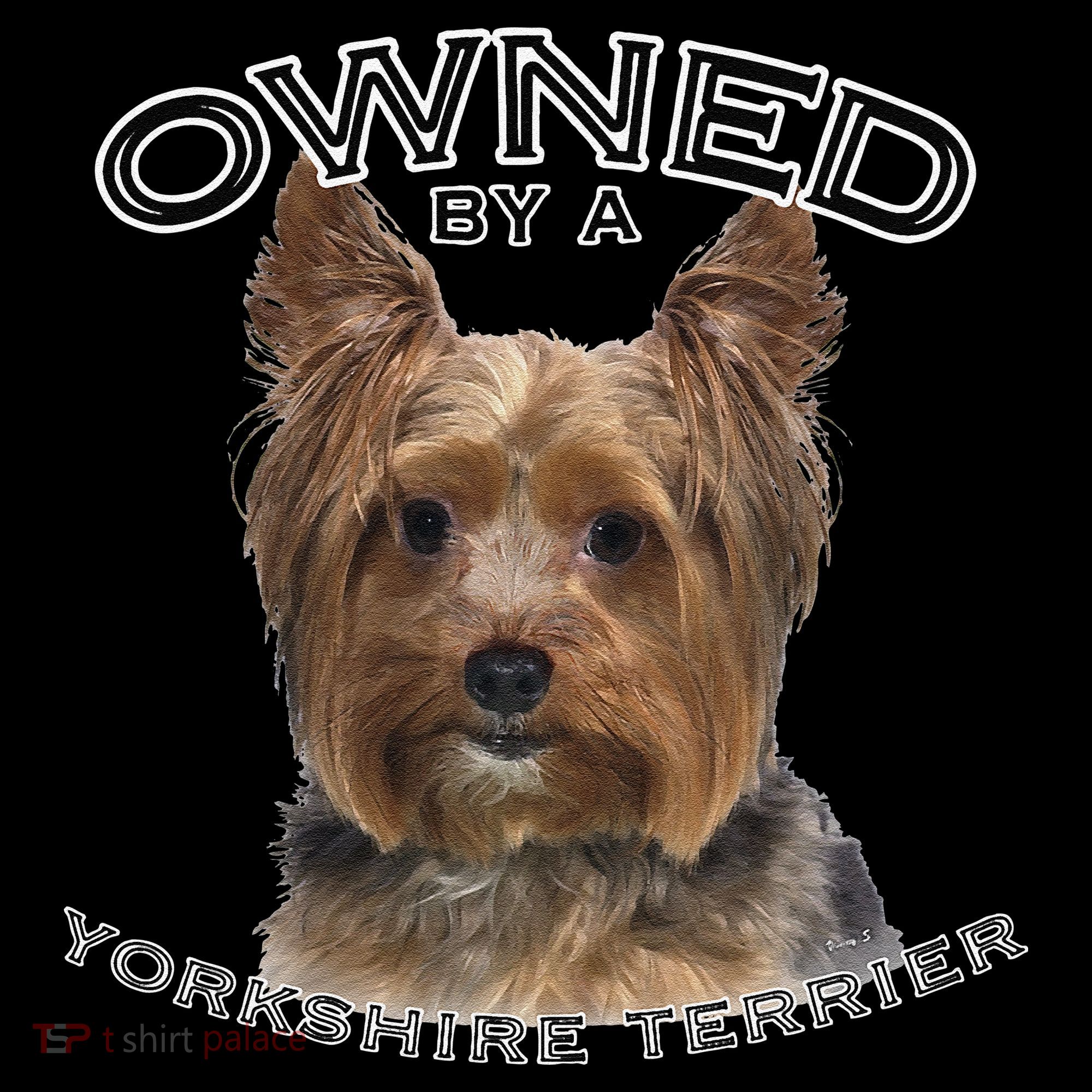 Yorkshire Terrier Yorkie Owner Lover Owned By Cute Dog Coffee Mug