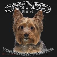 Yorkshire Terrier Yorkie Owner Lover Owned By Cute Dog Ornament thumb 1