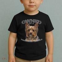 Yorkshire Terrier Yorkie Owner Lover Owned By Cute Dog Toddler T-Shirt thumb 2